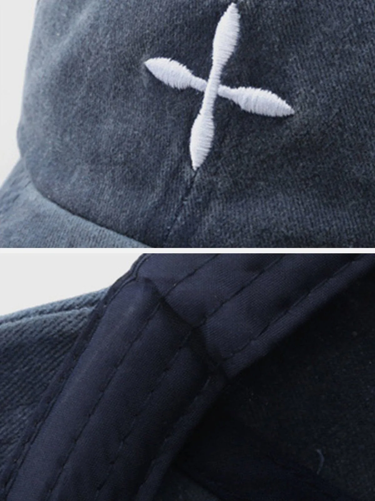 AlanBalen® - Embroidery Crucifix Baseball Cap