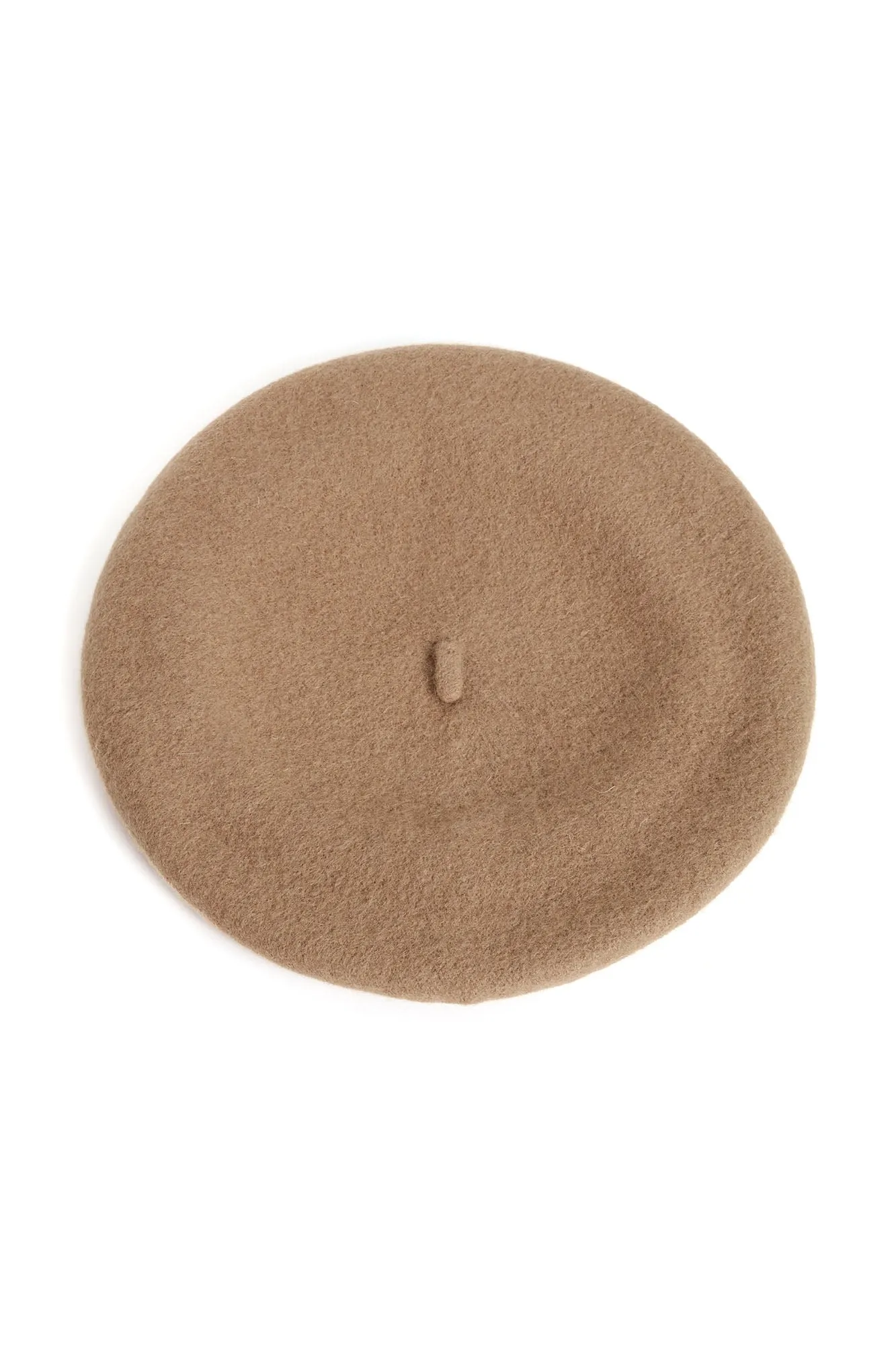 Beauty And The Babe Beret - Camel