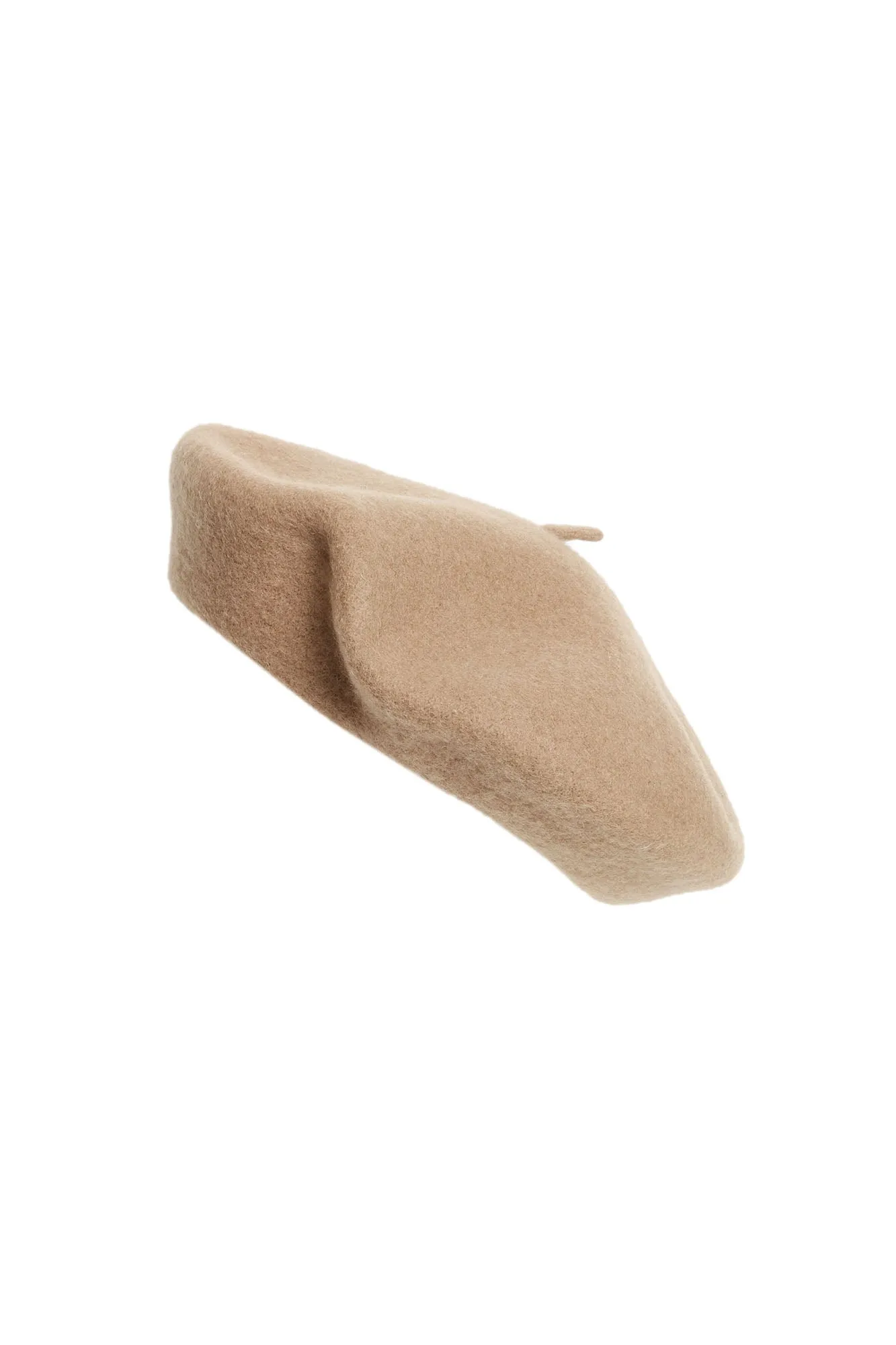 Beauty And The Babe Beret - Camel