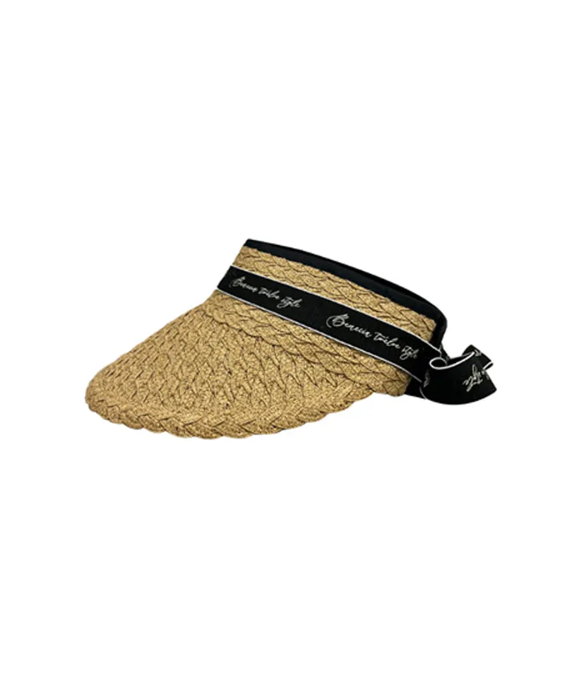 BENECIA 12 Twisted Ribbon Brim - Beige