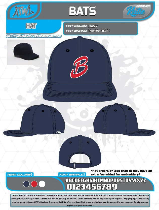 Bloomingdale Fall League Hats