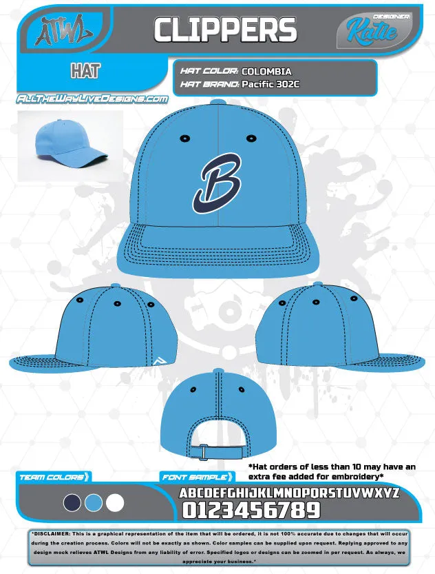 Bloomingdale Fall League Hats