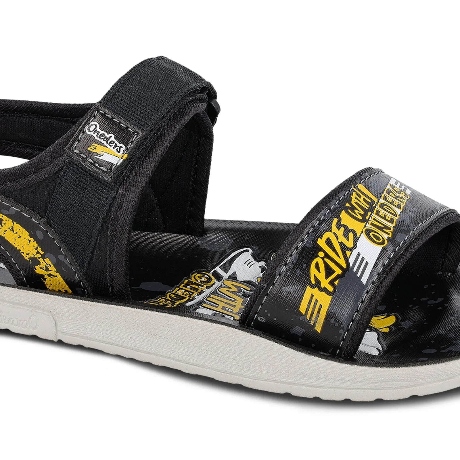 Boy's Sports Sandals  - WK649 Black