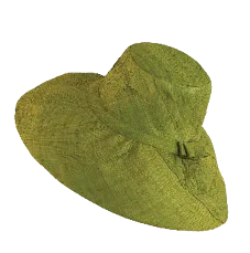 Demi Capeline raffia Hat - Pistachio