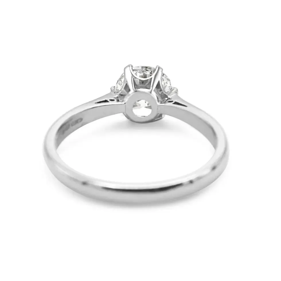 GCS Certificated 1.24cts Solitaire Diamond Ring