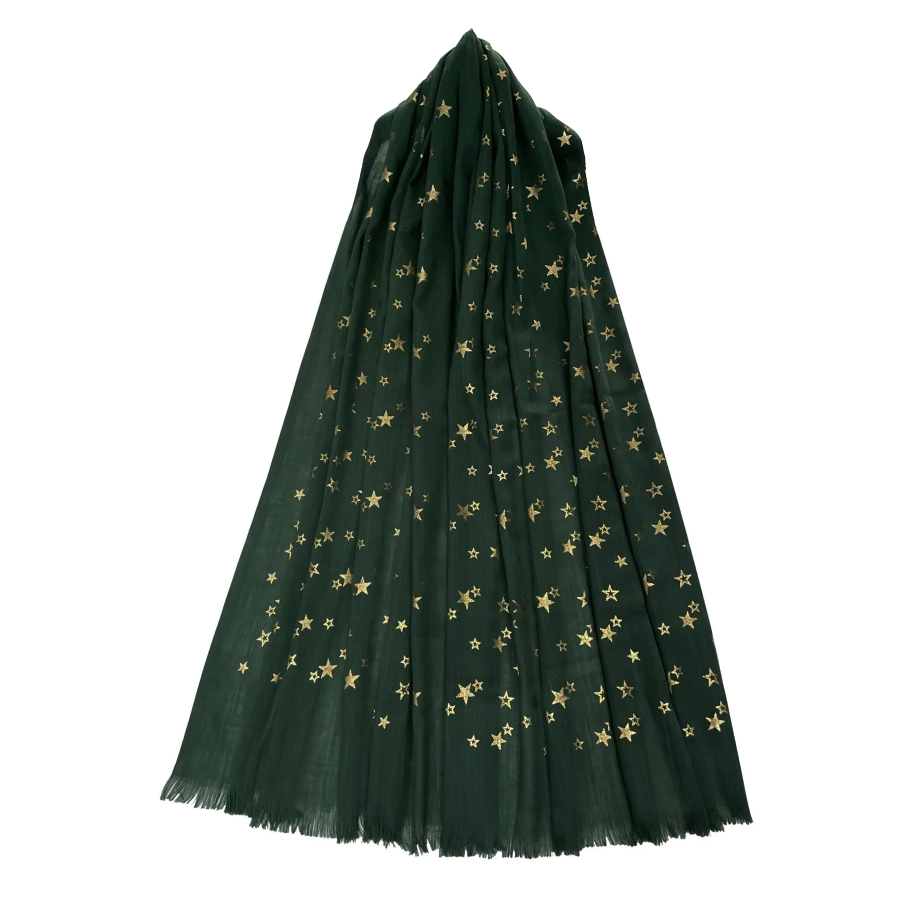 Gold Star Foiled Scarf