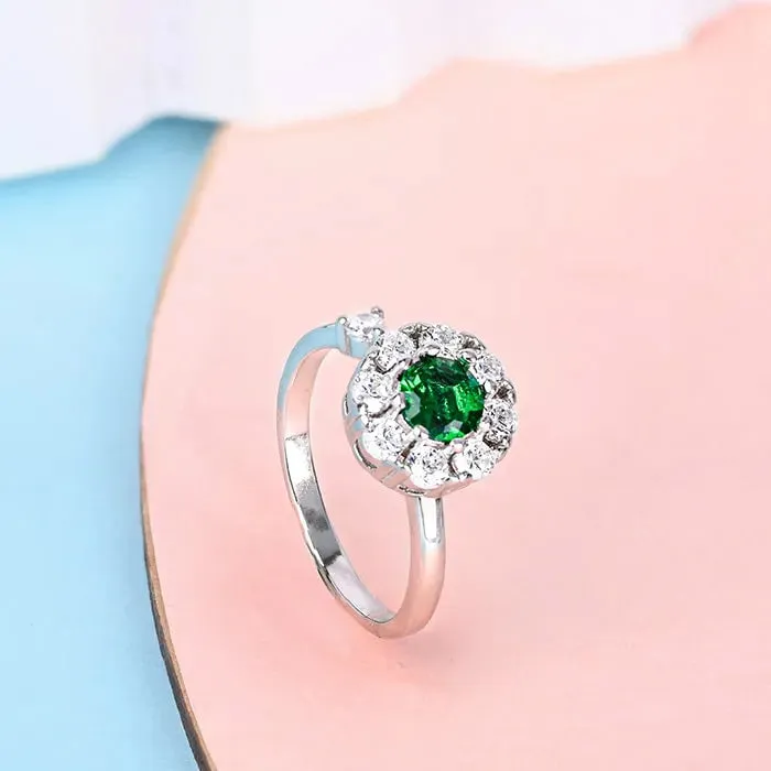 Harmony CZ Two Stone Ring