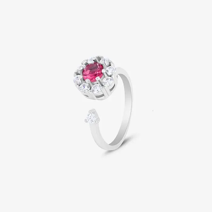 Harmony CZ Two Stone Ring
