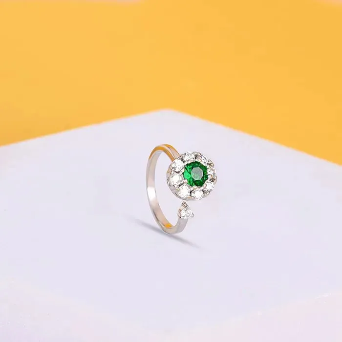 Harmony CZ Two Stone Ring