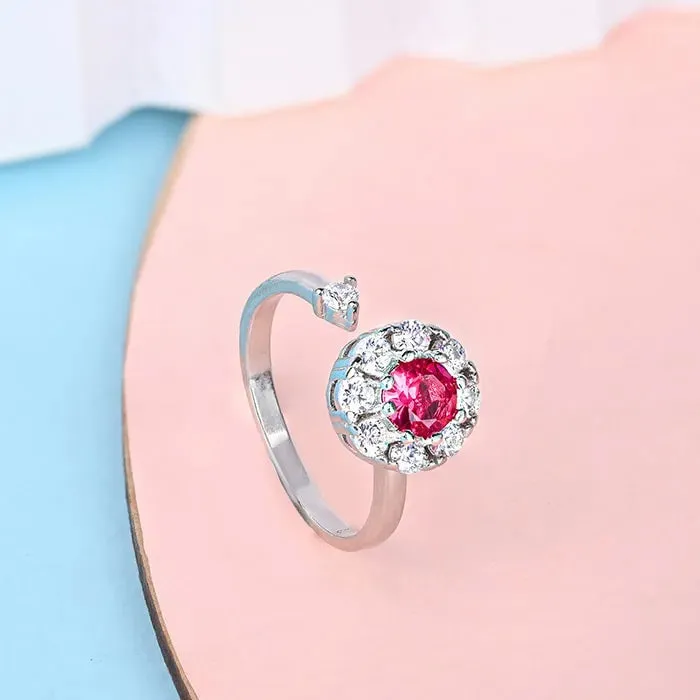 Harmony CZ Two Stone Ring