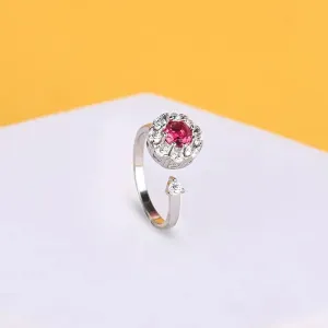 Harmony CZ Two Stone Ring
