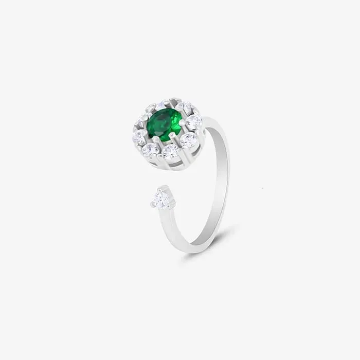 Harmony CZ Two Stone Ring