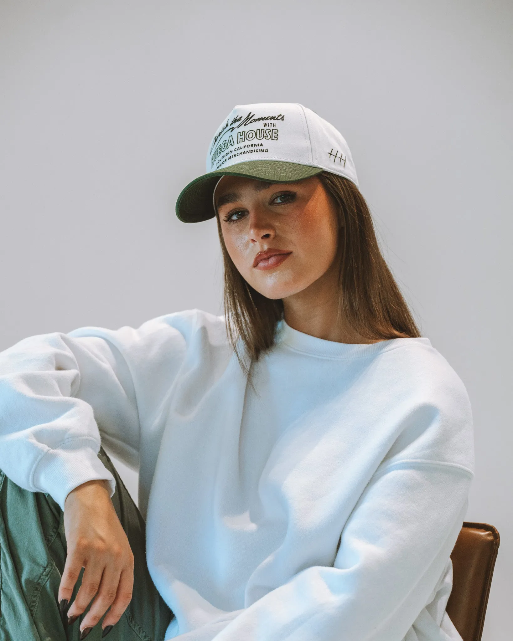 Moments | Pine Green & White