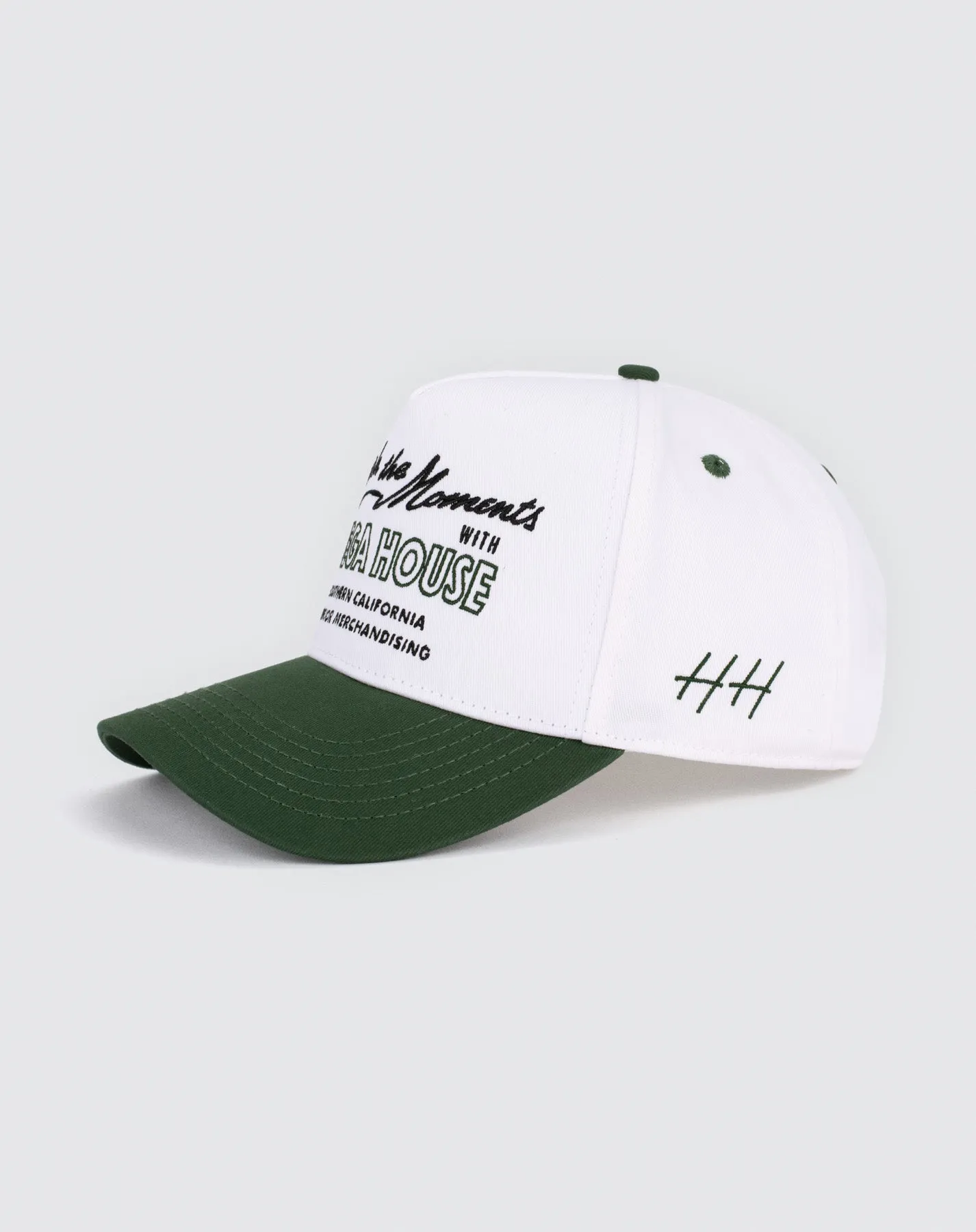 Moments | Pine Green & White