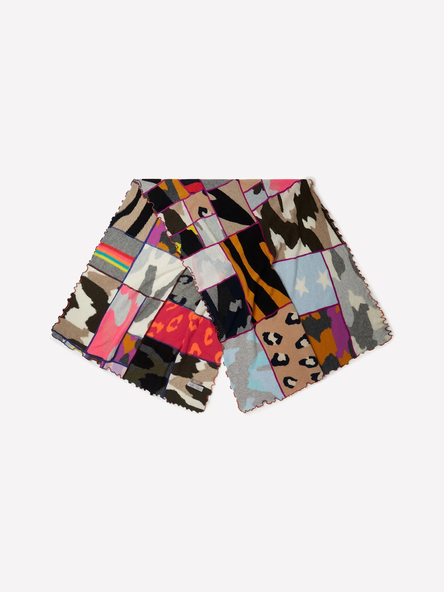 Patchwork Cashmere Throw