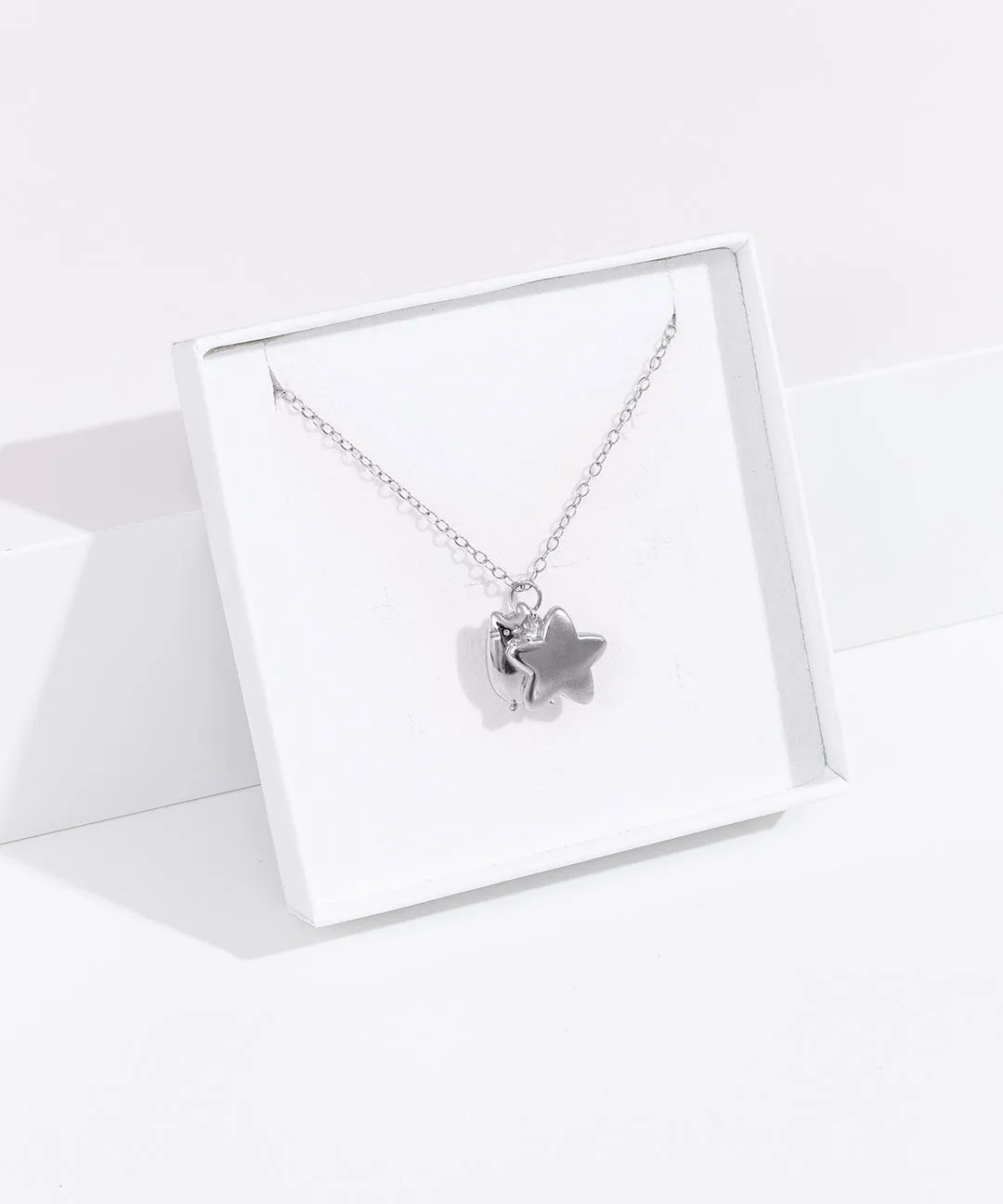 Pusheen Celestial Star Charm Necklace