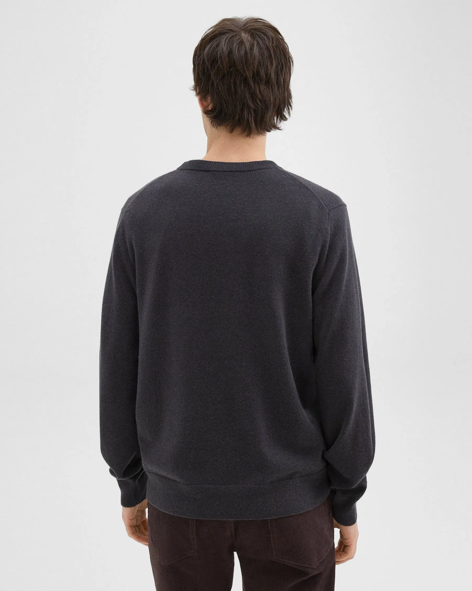 Theory Hilles Cashmere Crewneck Sweater