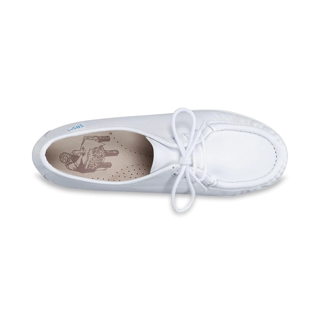 WHITE | SAS Siesta - Lace Up Loafer at Brandy's Shoes Made in USA